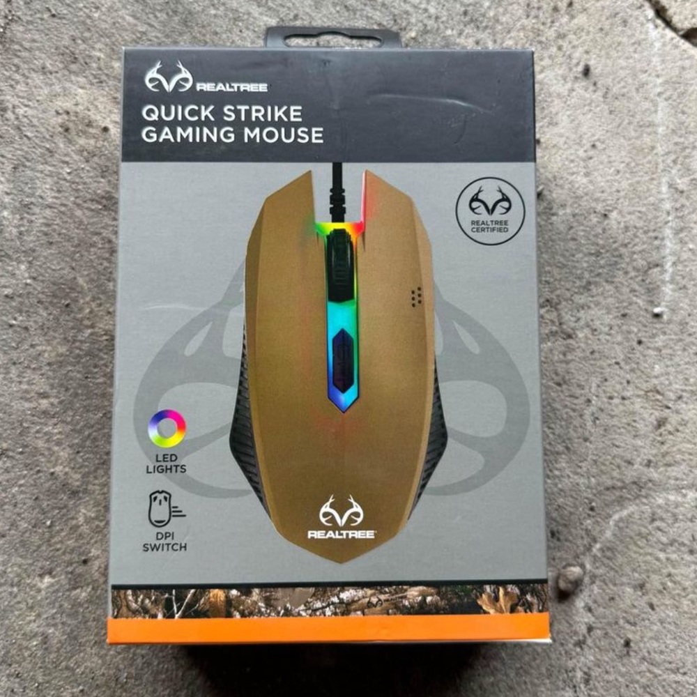 Real Tree gaming mouse